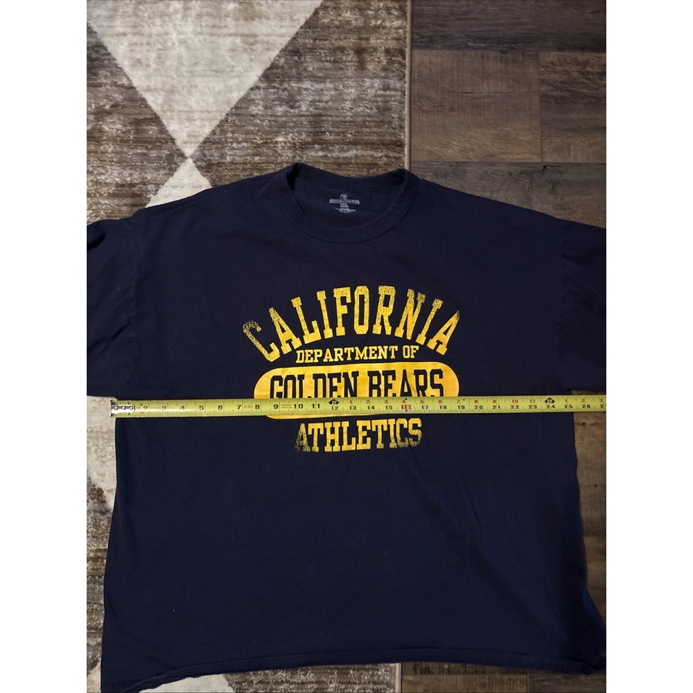CALIFORNIA GOLDEN BEARS DEPARTMENT OF ATHLETICS T-SHIRT SIZE XXL  2XL Vintage - Picture 3 of 8